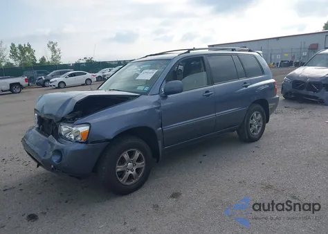 2004 Toyota Highlander V6 from USA, damaged, VIN JTEDP21A040019455